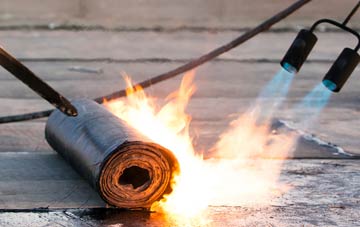 Leadburn asphalt flat roofing repairs